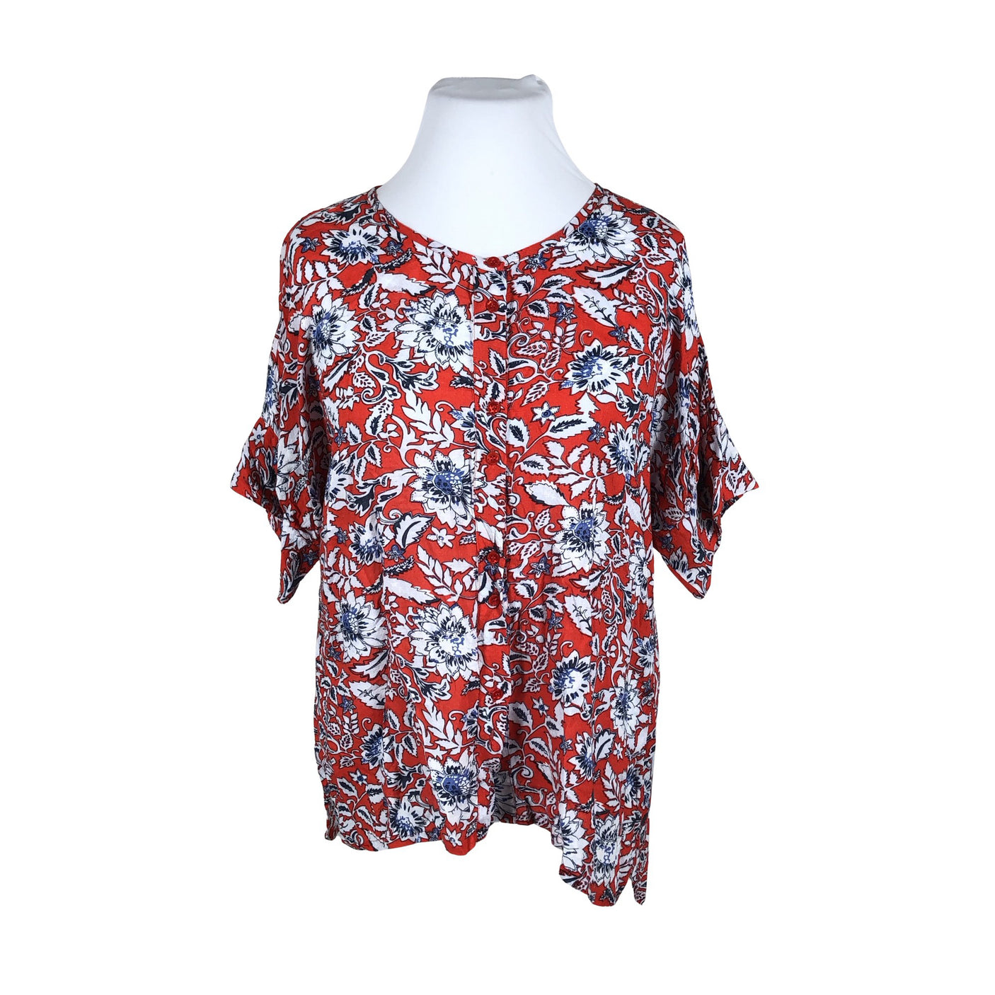 Unisex The Masai - Schiffon tunic, size 42 - Red (1)