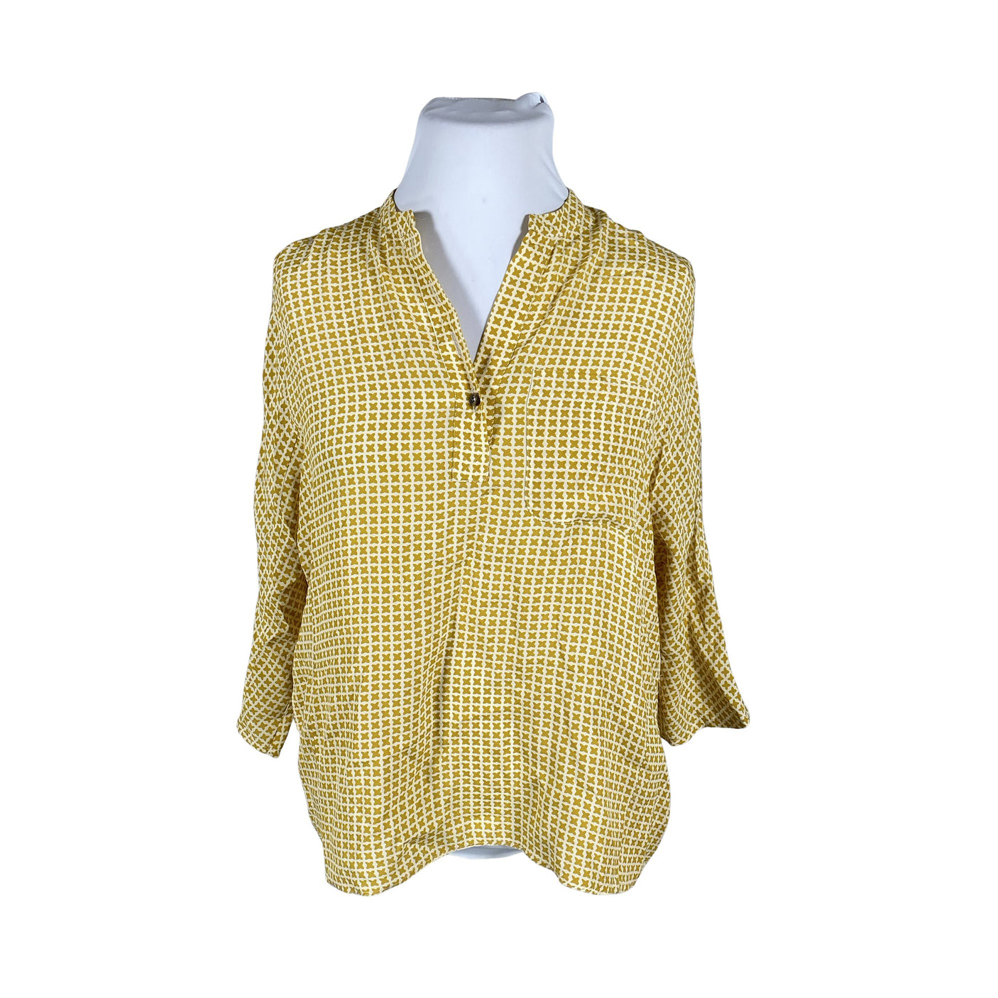 Unisex DAY Birger et Mikkelsen - Schiffon dress, size 42 - Yellow (1)