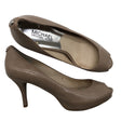 Unisex Michael Kors - Open toe high heel shoes, size 38 - Brown ()