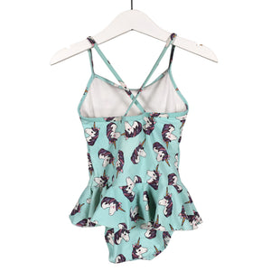 Unisex Lindex - Swimsuit, size 98 - 104 - Turquoise (2)