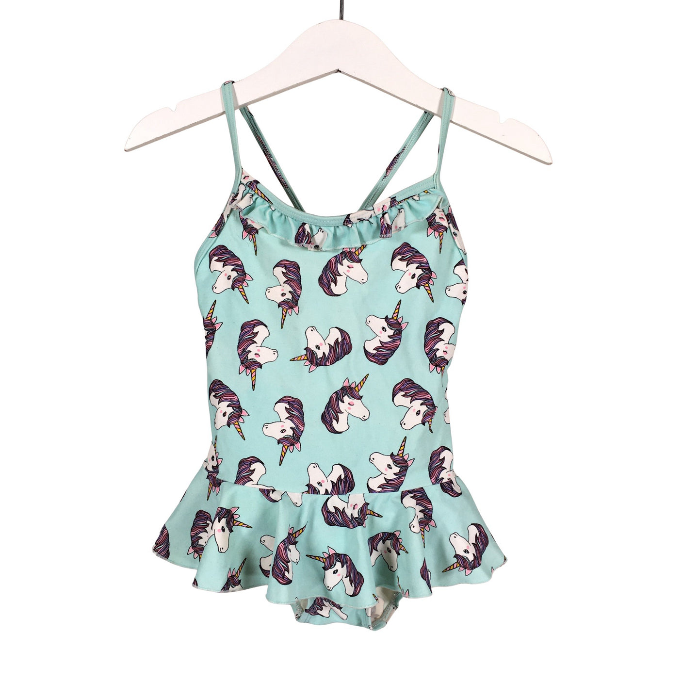 Unisex Lindex - Swimsuit, size 98 - 104 - Turquoise (1)