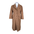Unisex Klementi - Wool coat, size 44 - Brown ()