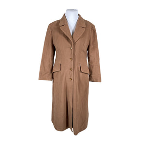 Unisex Klementi - Wool coat, size 44 - Brown (1)