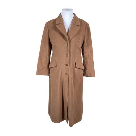 Unisex Klementi - Wool coat, size 44 - Brown ()