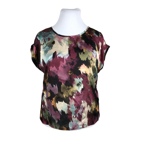 Unisex Alice Bizous - Short-sleeved blouse, size 42 - Wine red ()