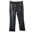 Unisex Santarelli - Leather pants, size 44 - Black ()