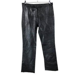 Unisex Santarelli - Leather pants, size 44 - Black (1)