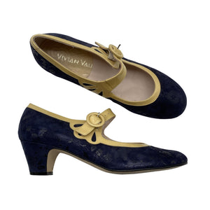 Unisex Vivian Vau - High heels, size 38 - Blue (1)