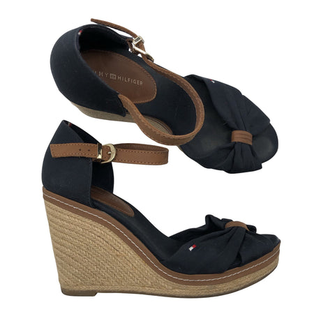 Unisex Tommy Hilfiger - Wedge sandals, size 38 - Blue ()