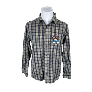 Unisex empyre - Collared shirt, size M - Gray (1)