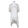 Unisex Nü Denmark - Schiffon tunic, size 38 - White ()
