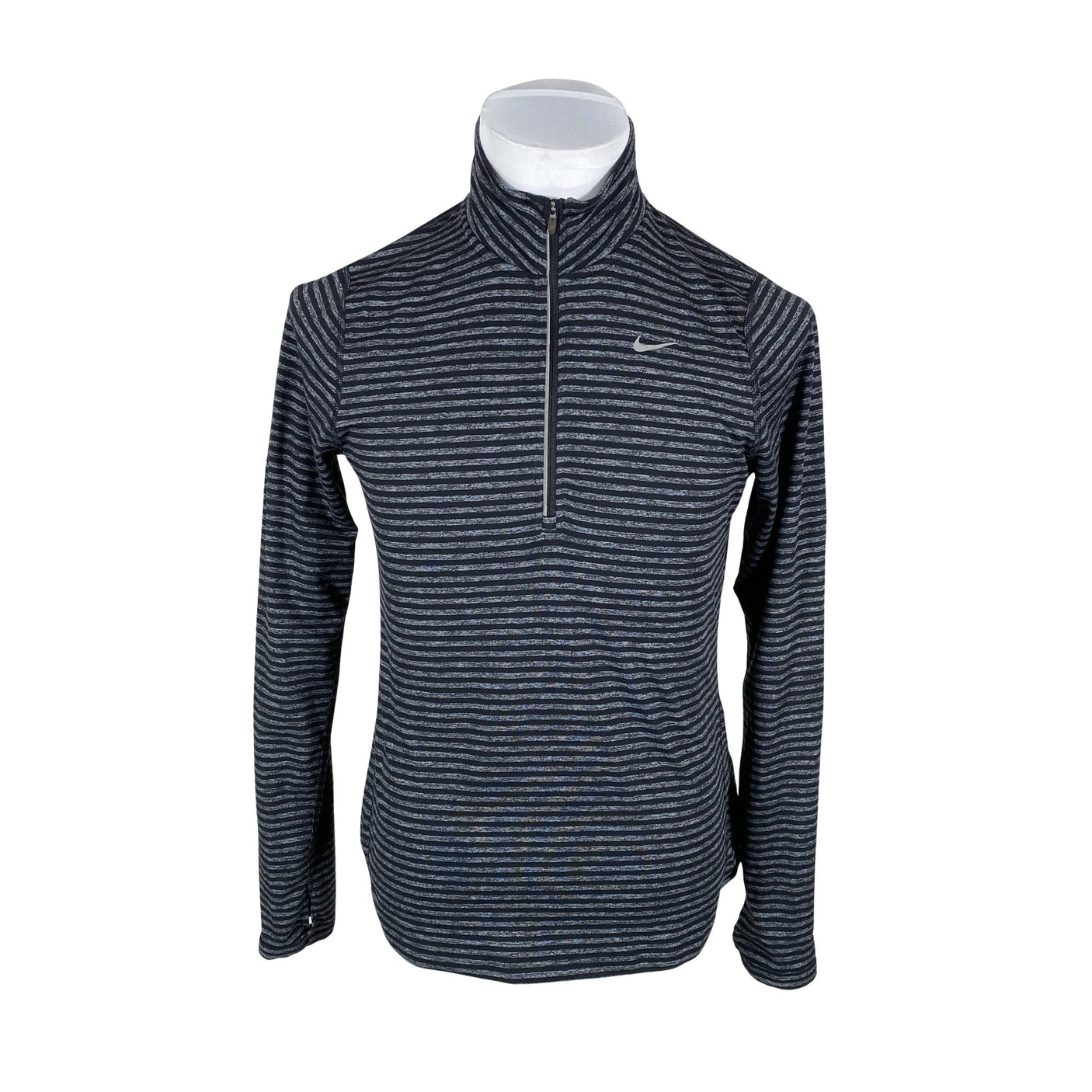 Unisex Nike - Sports shirt, long sleeve, size M - Gray (1)