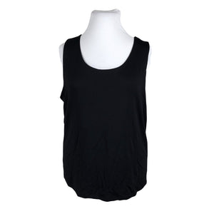 Unisex Essentials by Stockmann - Tricot tank top, size 46 - Black (1)