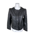 Unisex Saki - Leather jacket, size 36 - Black ()