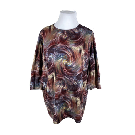 Unisex Hansmark - Tricot tunic, size 50 - Wine red ()