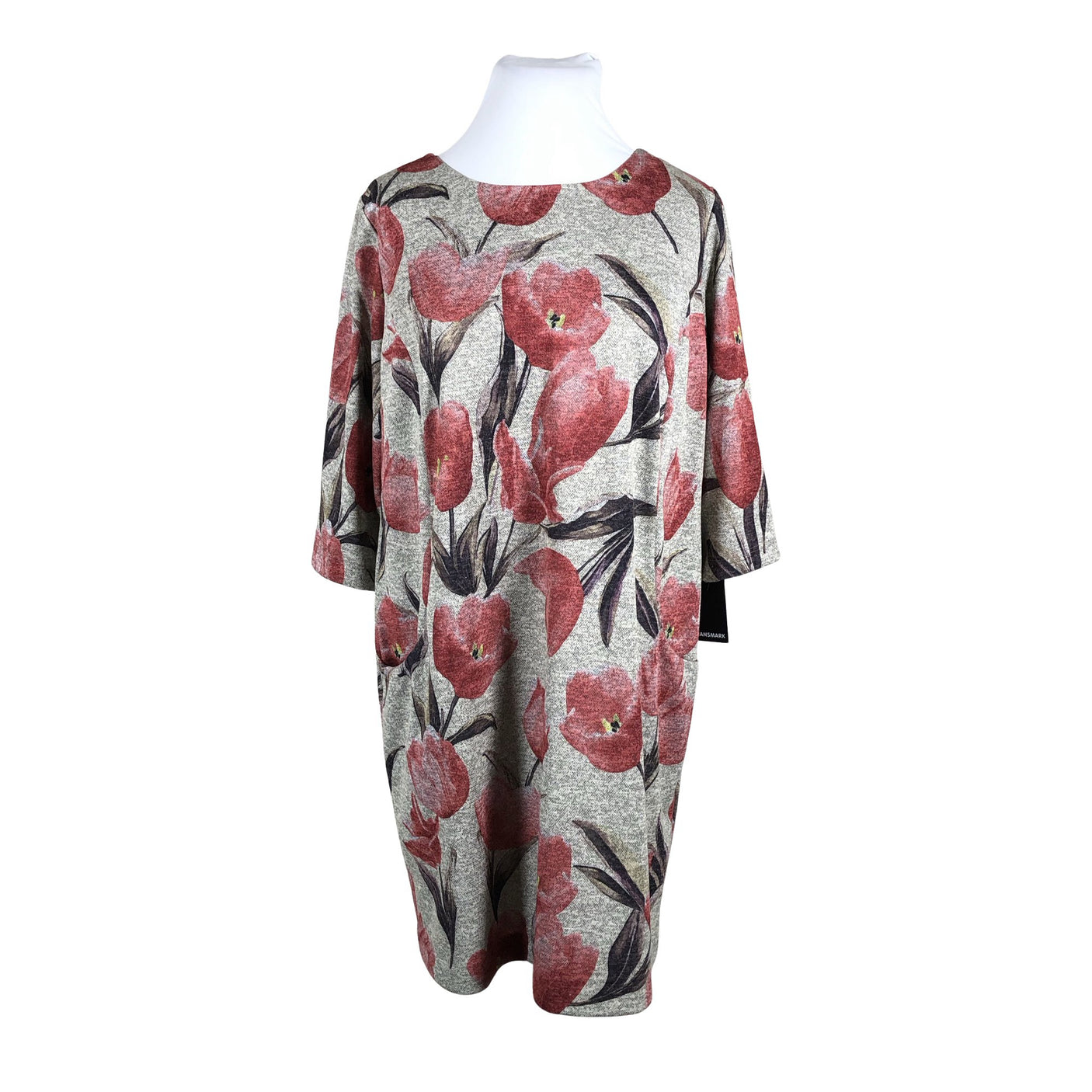 Unisex Hansmark - Tricot dress, size 48 - Gray (1)