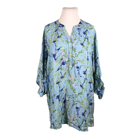 Unisex Gabriella K. - Schiffon tunic, size 50 - Light blue ()