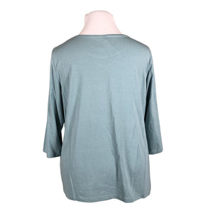 Unisex Gerry Weber - Tricot shirt, size 46 - Turquoise (2)