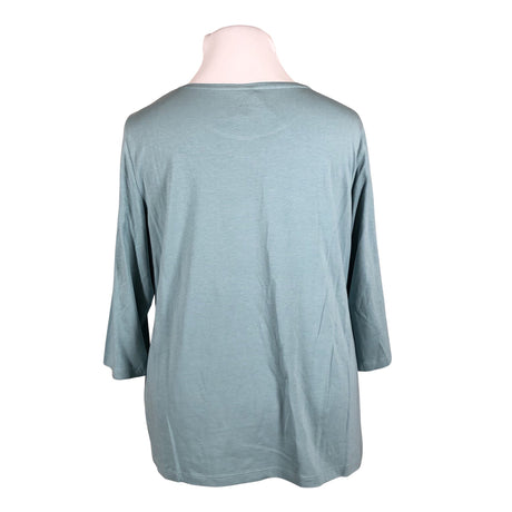 Unisex Gerry Weber - Tricot shirt, size 46 - Turquoise (2)