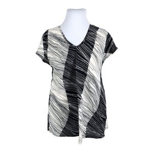Unisex The Masai - Short-sleeved blouse, size 46 - Black (1)