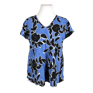 Unisex The Masai - Short-sleeved blouse, size 46 - Blue (1)
