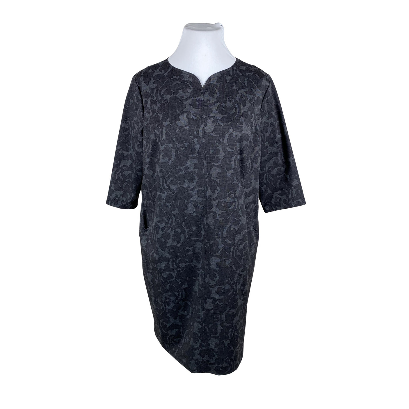 Unisex Hansmark - Tricot dress, size 50 - Gray (1)