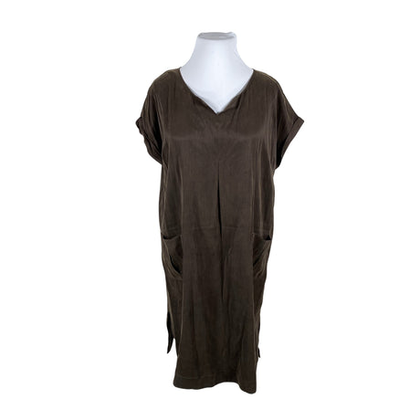 Unisex Apanage - Schiffon dress, size 46 - Brown ()