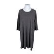 Unisex Zizzi - Tricot dress, size 50 - Brown ()