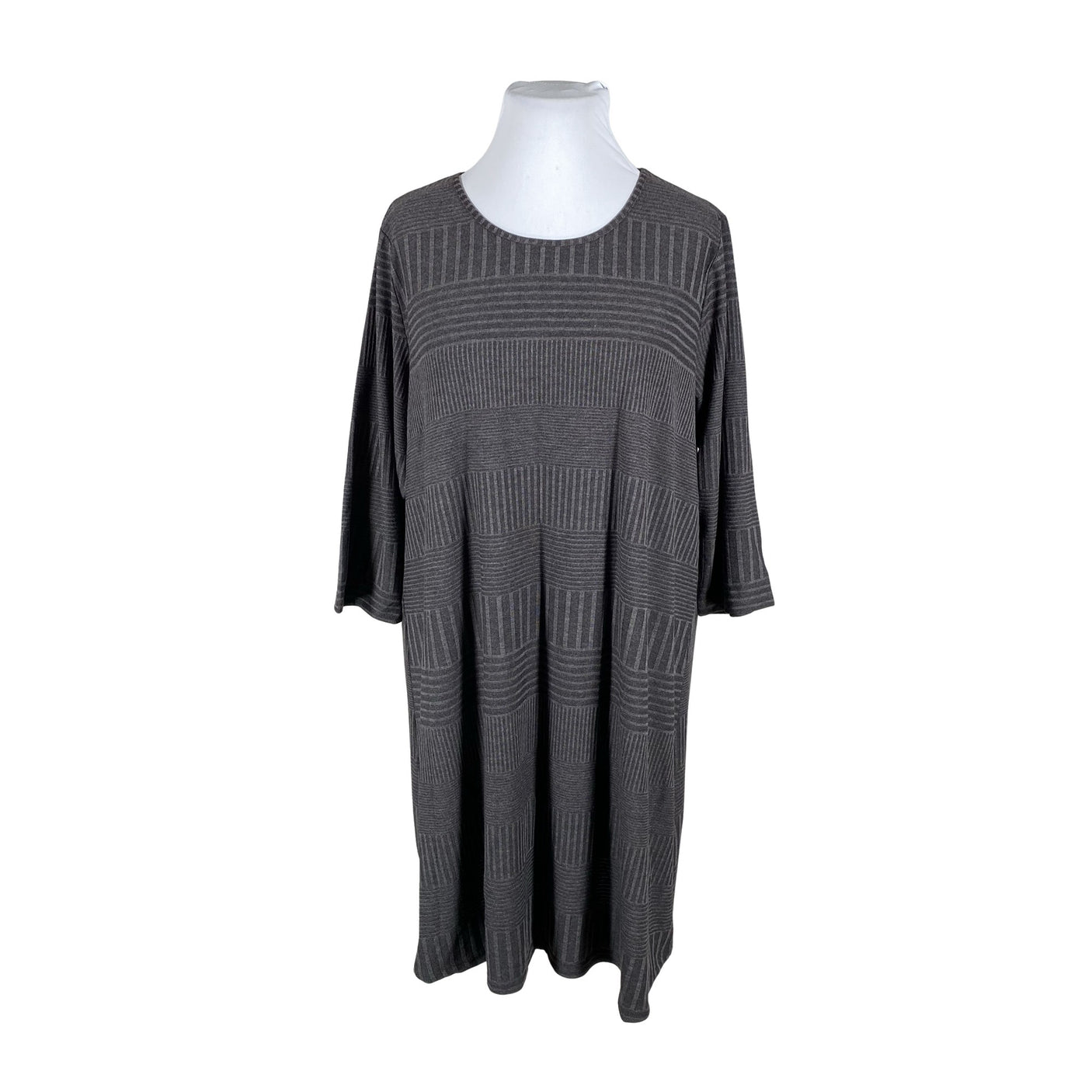 Unisex Zizzi - Tricot dress, size 50 - Brown (1)