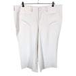 Unisex Lands' End - Straight leg trousers, size 50 - Natural white ()
