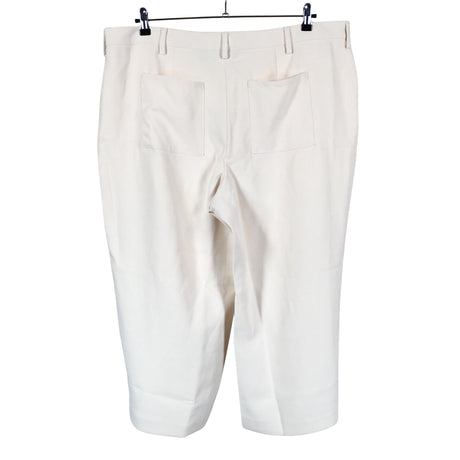 Unisex Lands' End - Straight leg trousers, size 50 - Natural white (2)