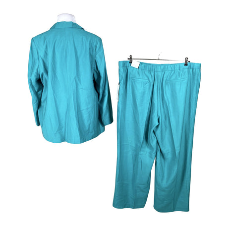 Unisex Samoon - Suit set, size 48 - Turquoise (2)