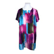 Unisex Ulla Popken - Schiffon tunic, size 46 - Violet ()