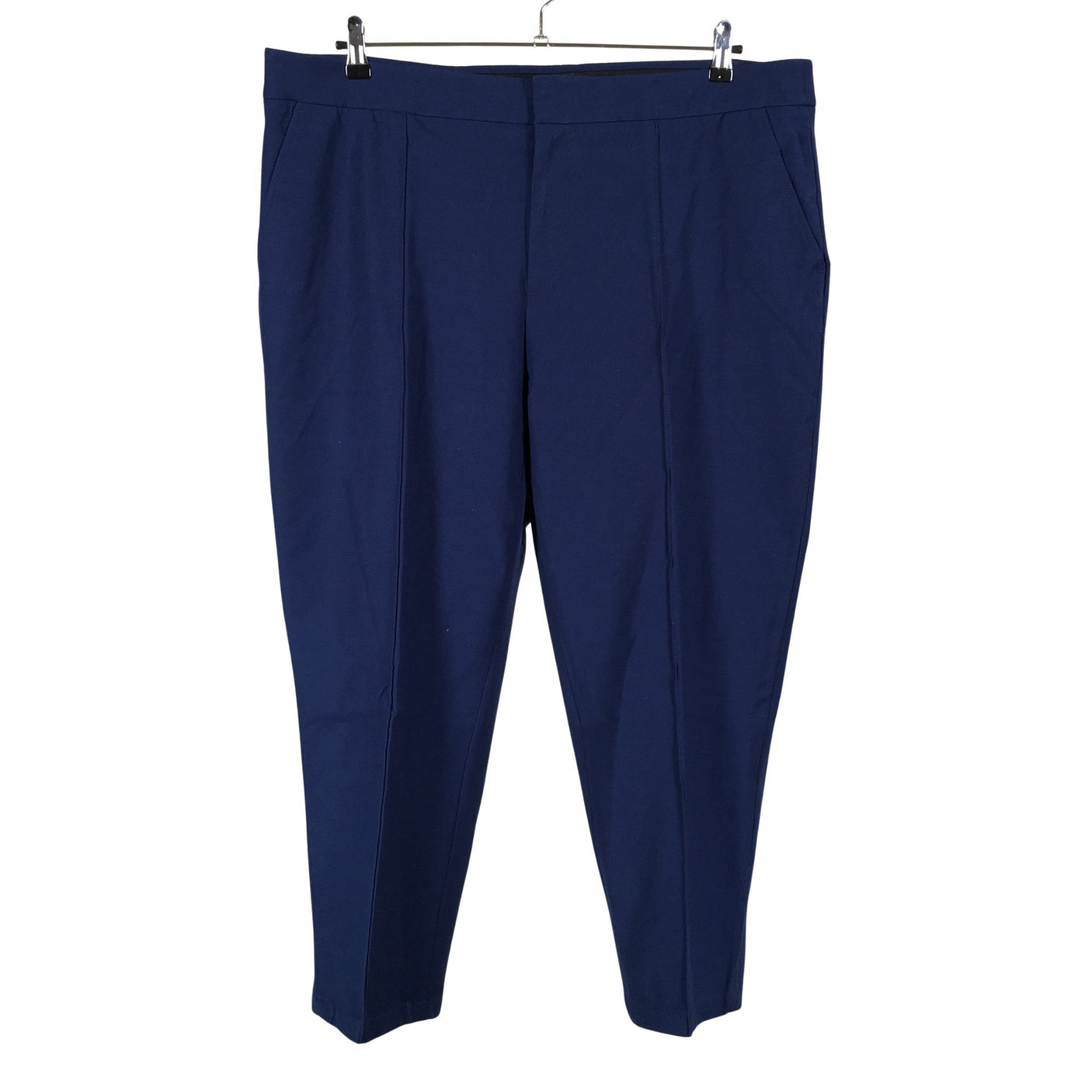 Unisex Lands' End - Straight leg trousers, size 46 - Blue (1)