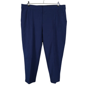 Unisex Lands' End - Straight leg trousers, size 46 - Blue (1)