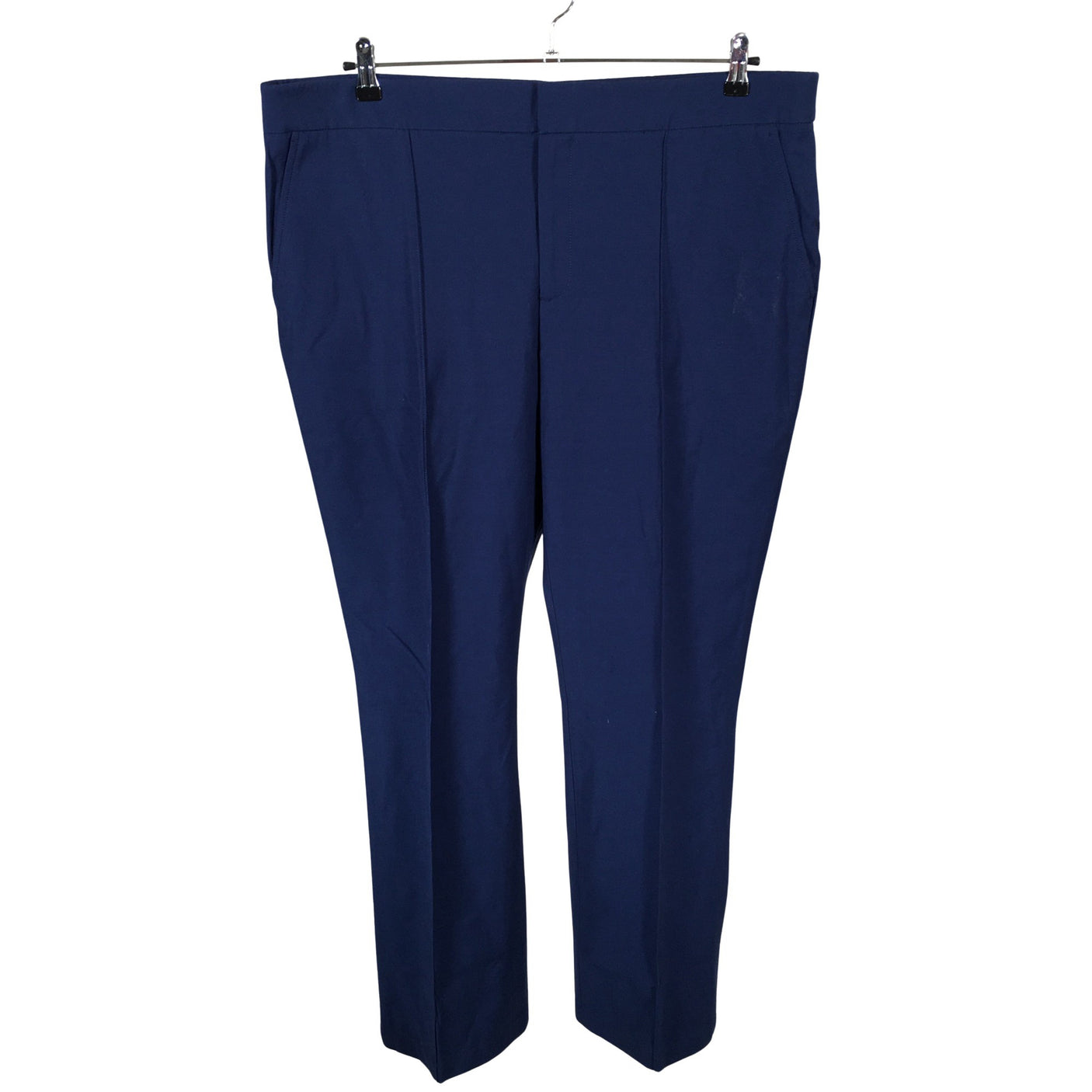 Unisex Lands' End - Straight leg trousers, size 46 - Blue (1)