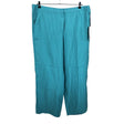 Unisex Samoon - Straight leg trousers, size 48 - Turquoise ()