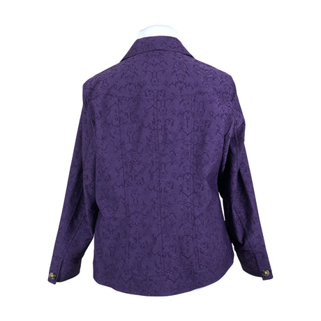 Unisex Coldwater Creek - Jacket, size 44 - Violet (2)