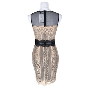 Unisex Guess - Party dress, size 34 - Beige (2)