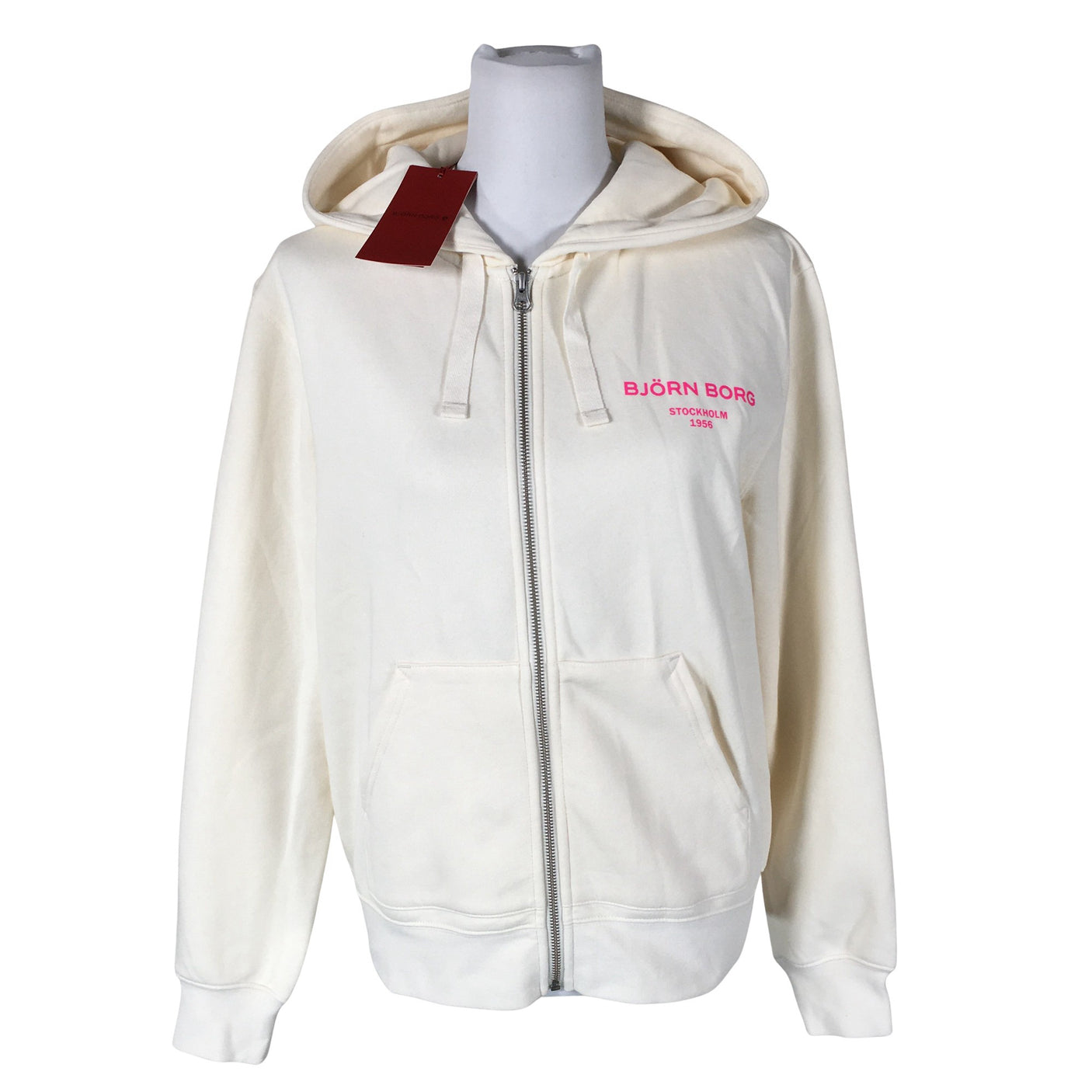 Unisex Björn Borg - Hoodie, size 36 - Beige (1)