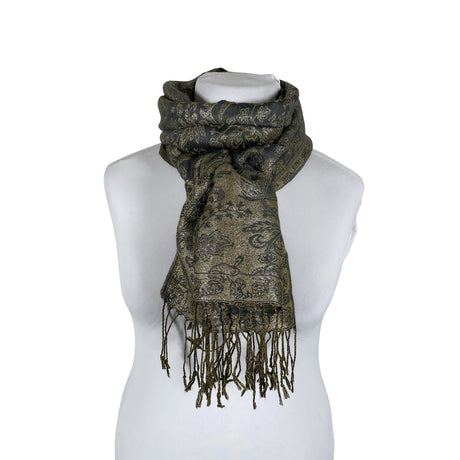 Unisex Pashmina - Scarf, size Maxi - Gray ()
