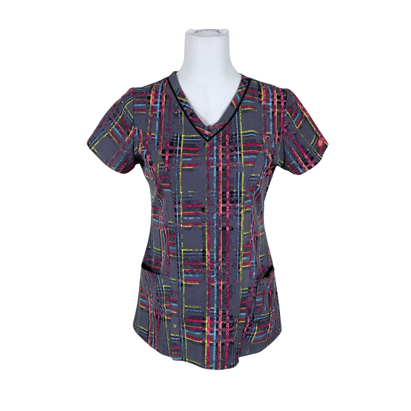 Unisex Dickies - Short-sleeved blouse, size 36 - Gray (1)