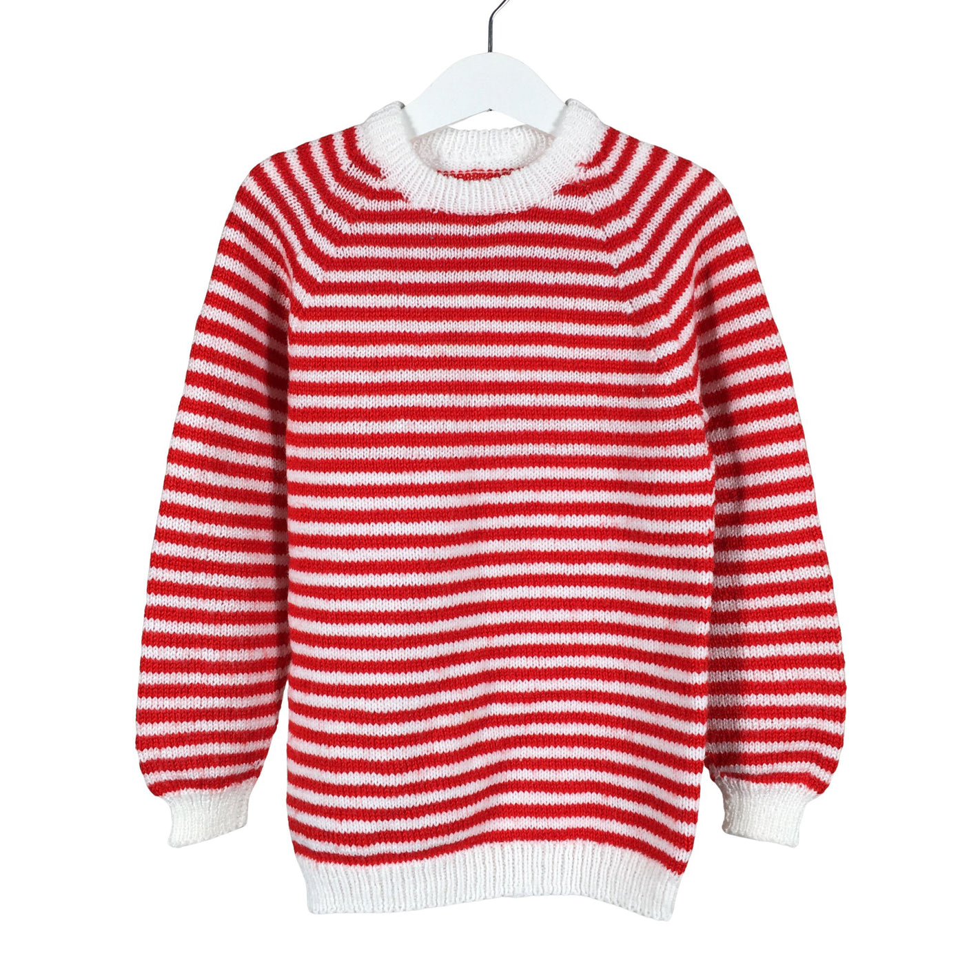 Unisex Handmade - Sweater, size 128 - 134 - Red (1)