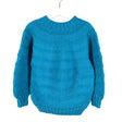 Unisex Handmade - Sweater, size 134 - 140 - Turquoise ()