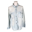 Unisex Anine Bing - Denim shirt, size 38 - Light blue ()