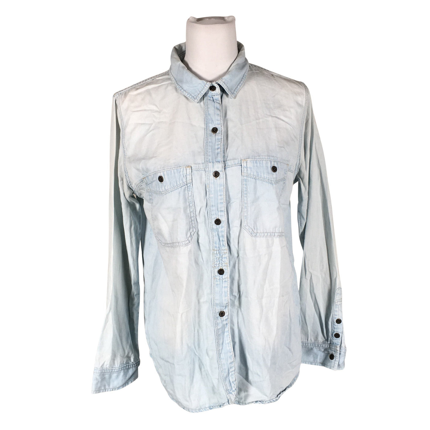 Unisex Anine Bing - Denim shirt, size 38 - Light blue (1)