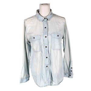 Unisex Anine Bing - Denim shirt, size 38 - Light blue (1)