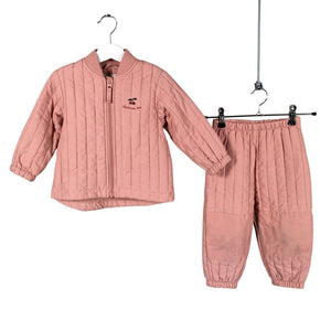 Unisex Konges Slojd - Lightly padded jacket, size 80 - 86 - Light pink (1)
