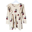 Unisex Konges Slojd - Tricot dress, size 110 - 116 - Beige ()