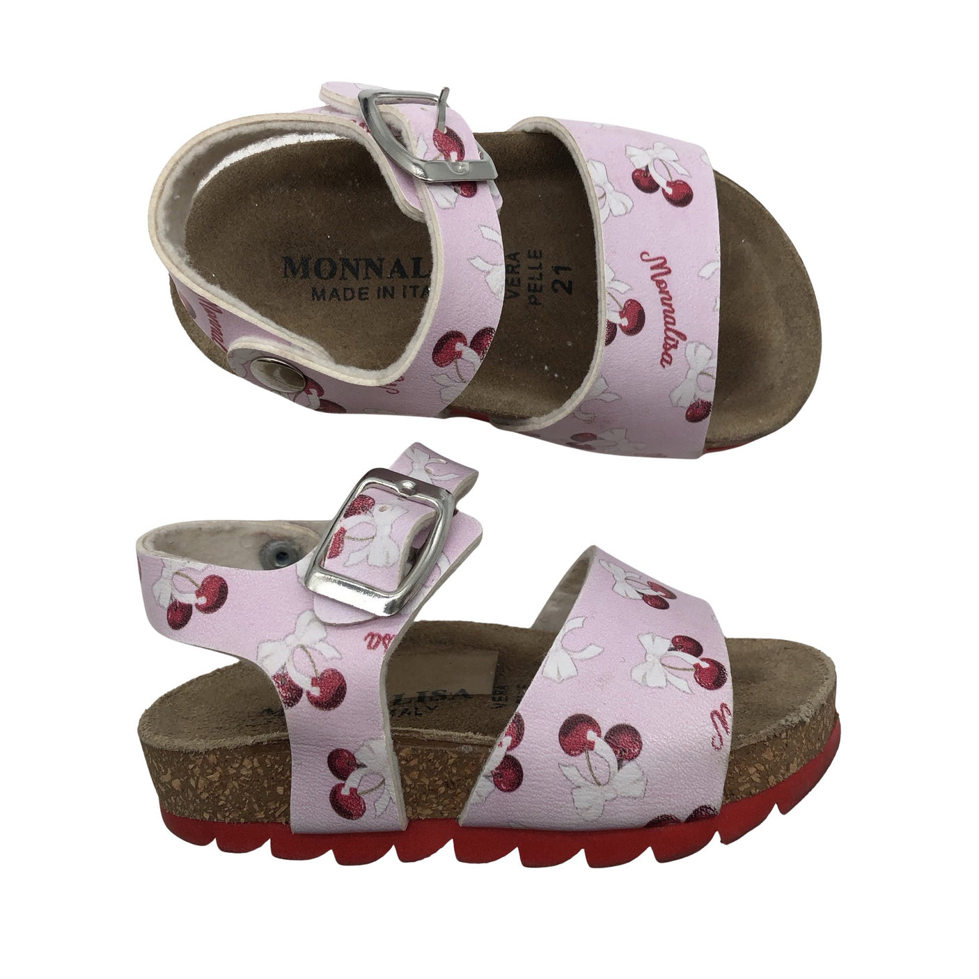Unisex Monnalisa - Sandals, size 21 - Light pink (1)